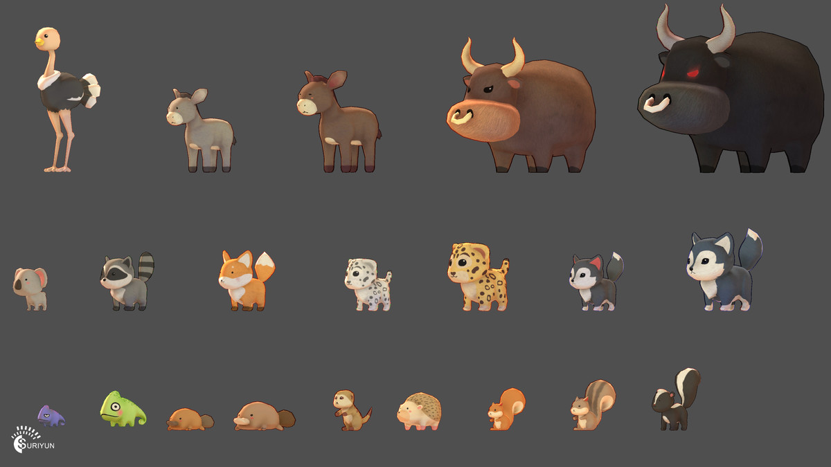 Cute Zoo 3 | Characters | Unity Asset Store