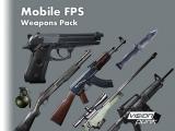 Mobile FPS Weapon Pack