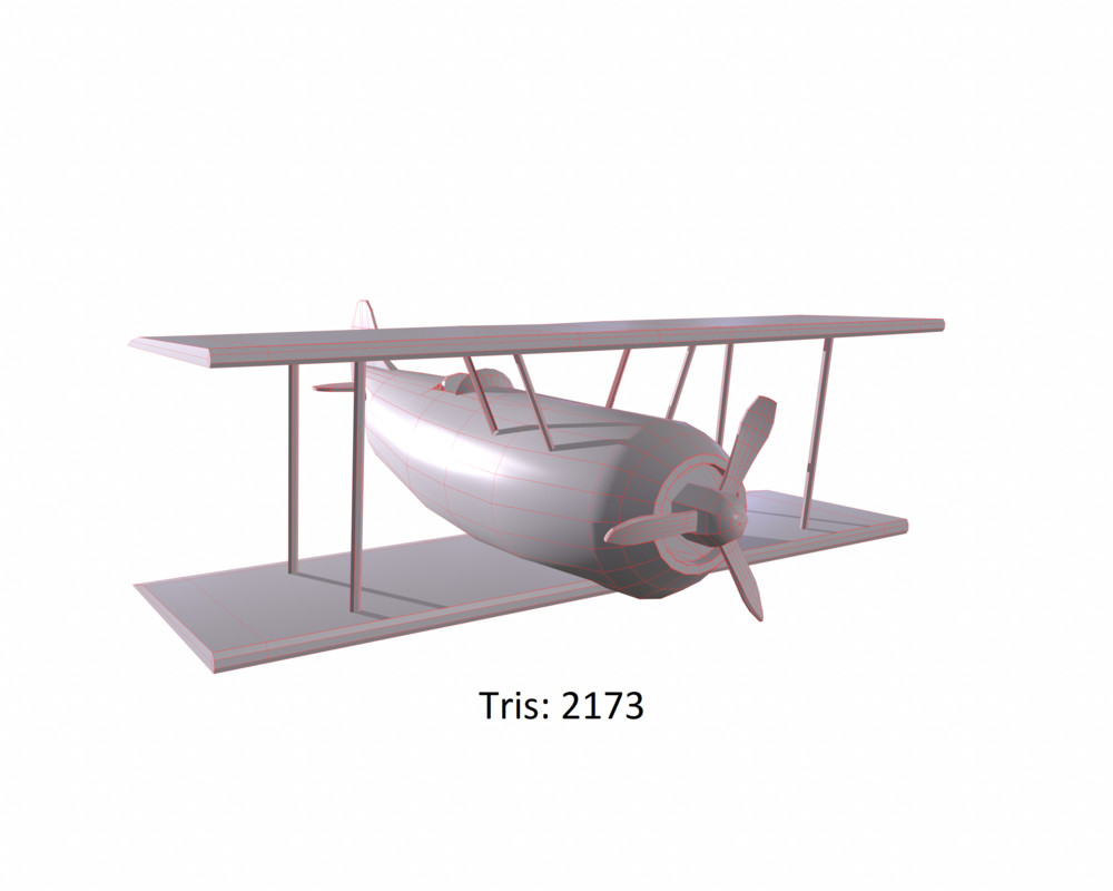 Stylized Plane 1 | 3D Air | Unity Asset Store