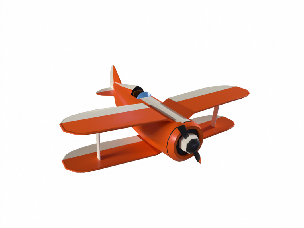 Stylized Plane 2 | 3D Air | Unity Asset Store