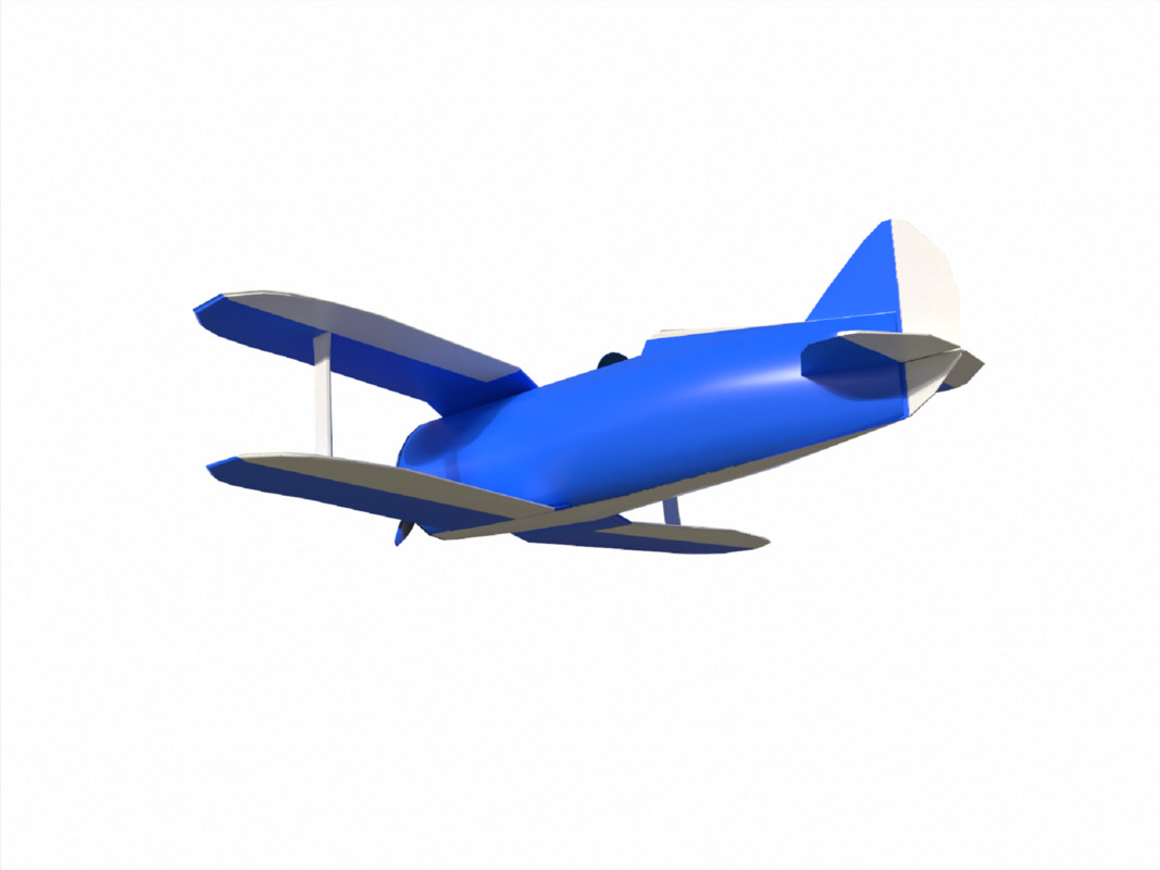 Stylized Plane 2 | 3D Air | Unity Asset Store