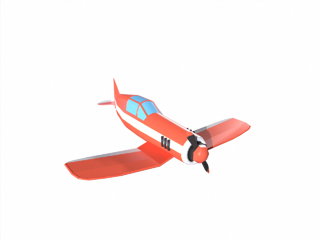 Stylized Plane 4 | 3D Air | Unity Asset Store