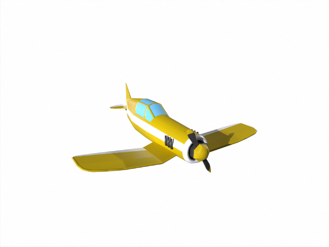 Stylized Plane 4 | 3D Air | Unity Asset Store