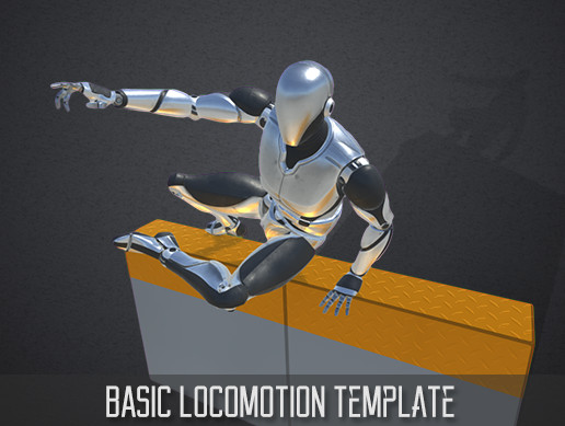 Third Person Controller Basic Locomotion Template Unity Asset