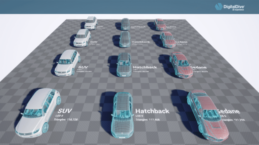 Driveable Cars Basic Pack 3d Assets Blueprints Unreal Asset