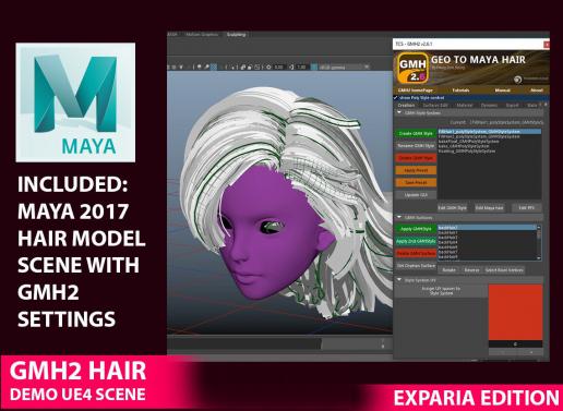 GMH2 Realtime Hair Package