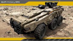 SciFi Military APC - Unity Asset